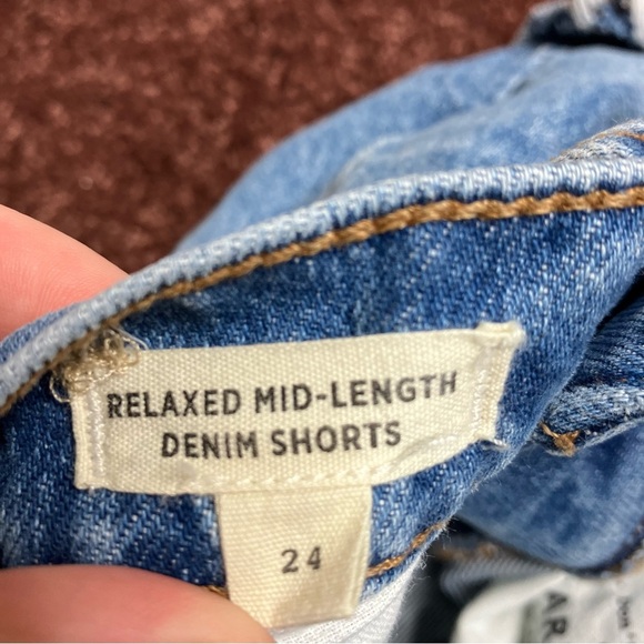Madewell Relaxed Mid Rise Denim Shorts - Picture 7 of 8
